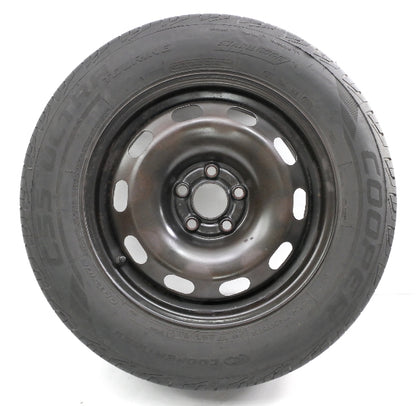 5x100 15" Full Size Spare Steel Wheel Rim Tire VW Jetta Golf MK4 - 1J0 601 027 Q