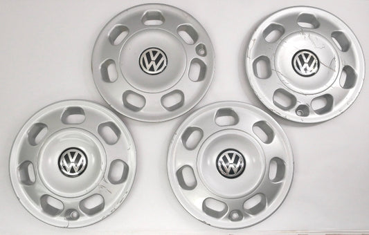 14" Hub Cap Hubcap Wheel Cover Set 95-97 VW Passat B4 - Genuine - 3A0 601 147 A