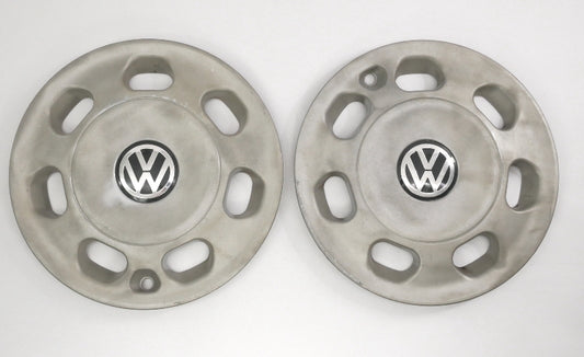 2x 14" Hub Cap Hubcap Wheel Covers 95-97 VW Passat B4 - Genuine - 3A0 601 147 A