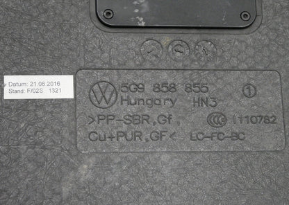 Hatch Trunk Floor Mat Carpet Cover 15-19 VW Golf Sportwagen Alltrack MK7 - OEM