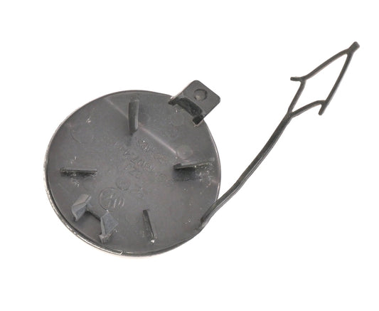 Rear Tow Cap Cover 15-17 VW Golf Sportwagen MK7 L041 Black Genuine 5GM 807 441 A