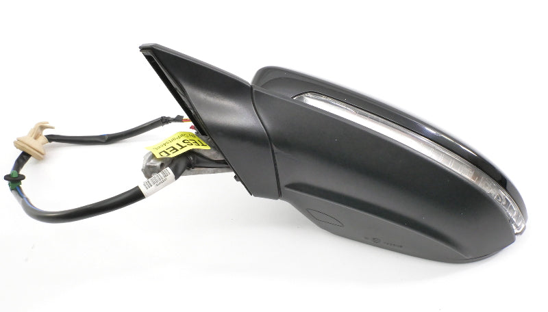LH Side View Door Exterior Mirror 15-21 VW Golf GTI Sportwagen MK7 L041 Black