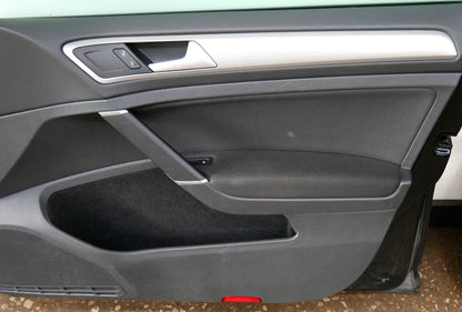 RH Front & Rear Doors 15-19 VW Golf Sportwagen MK7 L041 Black - Genuine