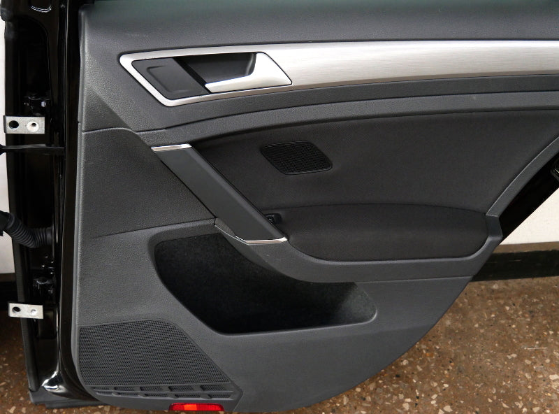 RH Front & Rear Doors 15-19 VW Golf Sportwagen MK7 L041 Black - Genuine