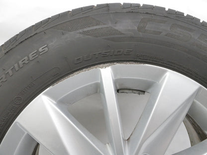 Stock 15" Alloy Wheel Rim & Tire 15-21 VW Golf & Sportwagen MK7 ~ 5G0 601 025 BA