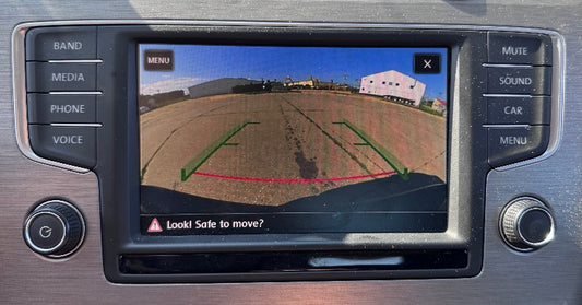 Rear Emblem Camera Handle 15-19 VW Golf Sportwagen Alltrack MK7 . 5GM 827 469 H