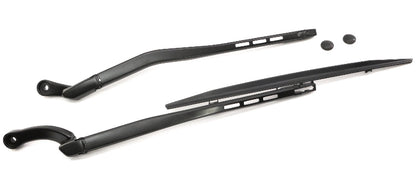 Pair Windshield Wiper Arms 02-08 Audi A4 S4 B6 B7 Genuine 8E1 955 407 A / 408 A