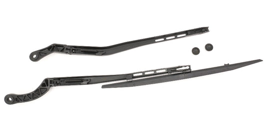 Pair Windshield Wiper Arms 02-08 Audi A4 S4 B6 B7 Genuine 8E1 955 407 A / 408 A