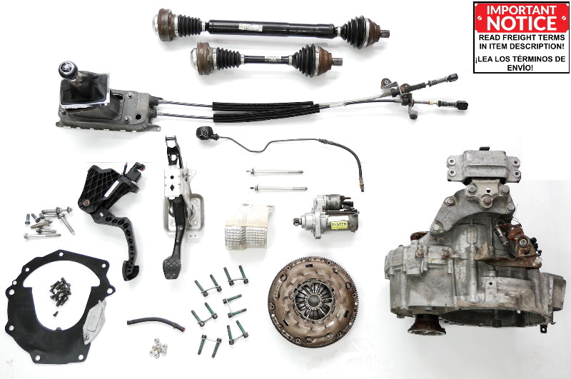 6 Speed Auto To Manual Transmission Swap Kit 06-10 VW Passat B6 2.0T GVT