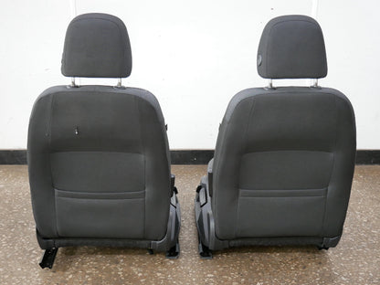 Front Cloth Bucket Seat Set 15-21 VW Golf & Sportwagen MK7 - Genuine