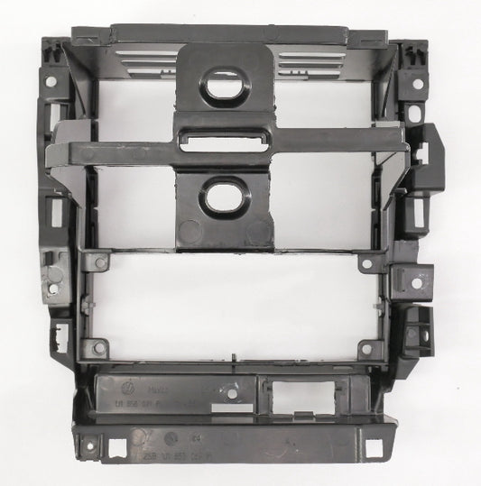 Center Dash Radio Surround Bracket Trim 99-05 VW Jetta Golf MK4 . 1J1 858 071 F