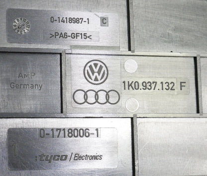 Fuse Relay Block 2008 VW R32 MK5 3.2 Under Hood Engine Bay Box - 1K0 937 132 F