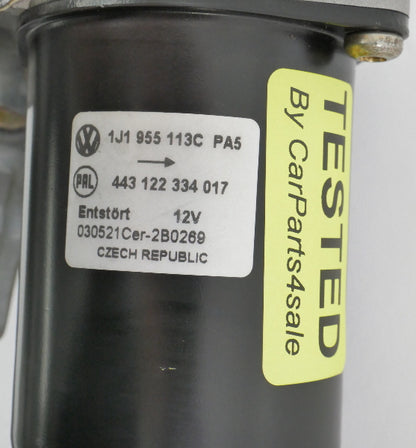 Front Wiper Linkage & Motor 01-05 VW Jetta Golf GTI R32 Mk4 OEM - 1J1 955 113 C