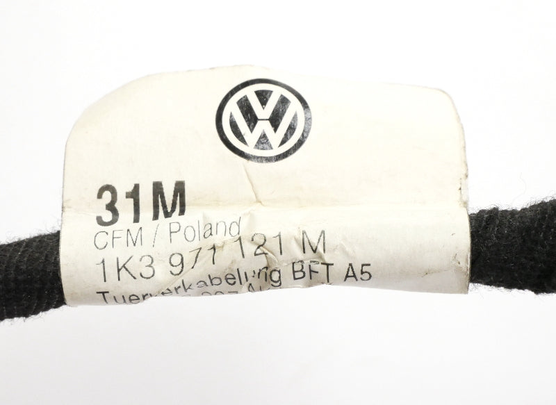 RH Front Door Wiring Harness 05-09 VW Rabbit GTI R32 MK5 2DR - 1K3 971 121 M