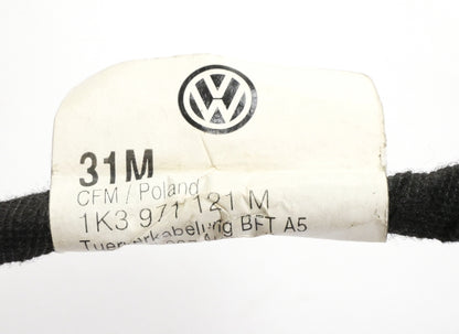 RH Front Door Wiring Harness 05-09 VW Rabbit GTI R32 MK5 2DR - 1K3 971 121 M