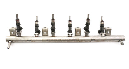 Fuel Injectors Set & Rail 07-09 VW R32 Eos Audi A3 TT 3.2 VR6 - 022 133 315 AB