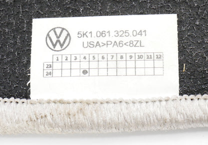 Floor Mat Carpet Set 2008 VW Golf R32 MK5 MK6 GTI - Genuine - 5K1 061 325