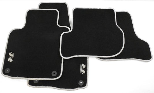 Floor Mat Carpet Set 2008 VW Golf R32 MK5 MK6 GTI - Genuine - 5K1 061 325