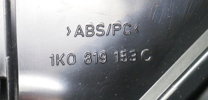 Center Dash Vent Trim Assembly 05-10 VW Jetta Rabbit GTI R32 MK5 - 1K0 819 153 C