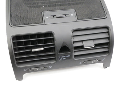 Center Dash Vent Trim Assembly 05-10 VW Jetta Rabbit GTI R32 MK5 - 1K0 819 153 C