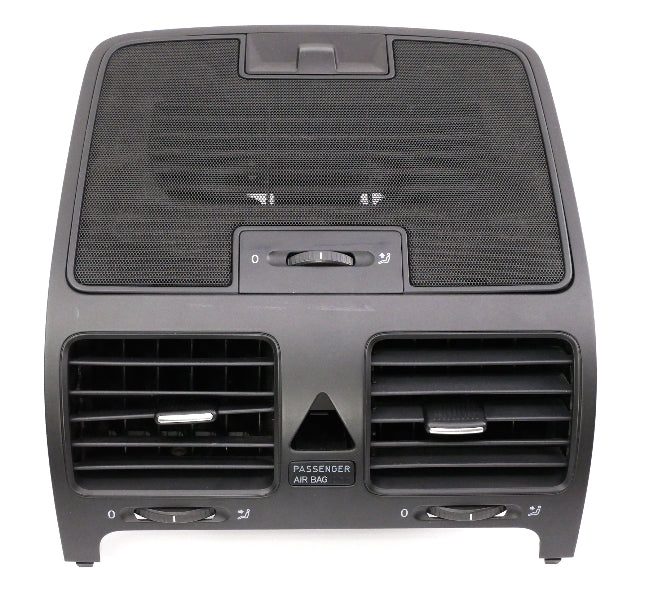 Center Dash Vent Trim Assembly 05-10 VW Jetta Rabbit GTI R32 MK5 - 1K0 819 153 C
