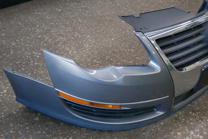 Genuine Front Bumper Cover 06-10 VW Passat B6 - LA7T United Gray - 3C0 807 221 A