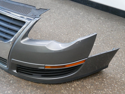 Genuine Front Bumper Cover 06-10 VW Passat B6 - LA7T United Gray - 3C0 807 221 A
