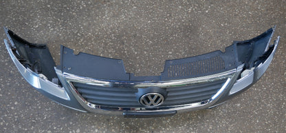 Genuine Front Bumper Cover 06-10 VW Passat B6 - LA7T United Gray - 3C0 807 221 A