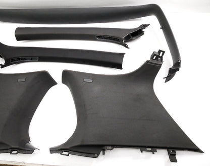 Black Upper Headliner Interior Trim Pillar Swap 06-09 VW Rabbit GTI R32 2dr MK5