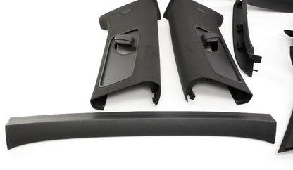 Black Upper Headliner Interior Trim Pillar Swap 06-09 VW Rabbit GTI R32 2dr MK5