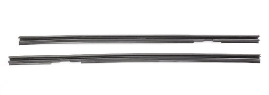 Interior Door Panel Window Scraper Trim Moldings 06-09 VW Rabbit GTI R32 2DR MK5