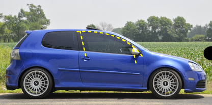 RH Front Door Window Seal Molding 06-09 VW Rabbit GTI R32 2DR MK5 1K3 837 432 D