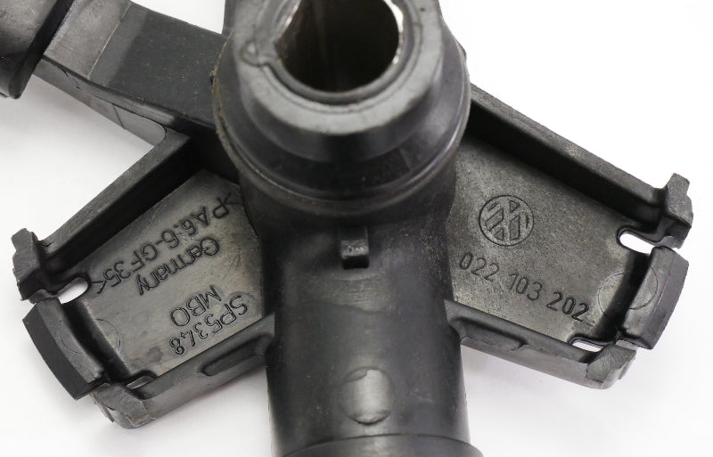 PCV Valve Hose Line Audi TT A3 Eos R32 MK5 3.2 VR6 - Genuine - 022 103 202