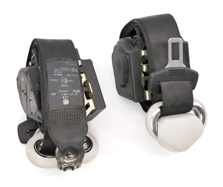 Rear Seatbelt Seat Belt Set 99-05 VW Jetta Golf MK4 Grey - Genuine 1J5 857 806 E