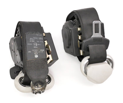 Rear Seatbelt Seat Belt Set 99-05 VW Jetta Golf MK4 Grey - Genuine 1J5 857 806 E