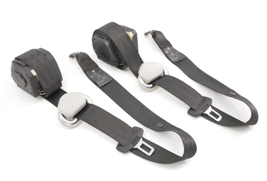 Rear Seatbelt Seat Belt Set 99-05 VW Jetta Golf MK4 Grey - Genuine 1J5 857 806 E