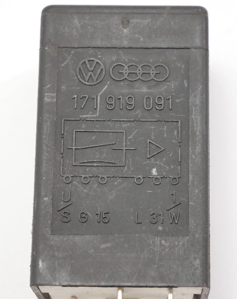 Relay 5 Up Shift 85-92 VW Jetta Golf GTI Scirocco MK2 ~ Genuine ~ 171 919 091