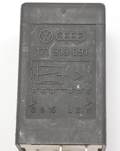 Relay 5 Up Shift 85-92 VW Jetta Golf GTI Scirocco MK2 ~ Genuine ~ 171 919 091