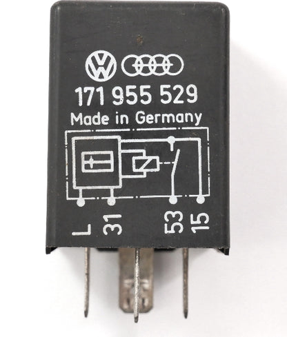 Relay 20 Rear Wiper 75-84 VW Rabbit Scirocco MK1 Vanagon - Genuine - 171 955 529