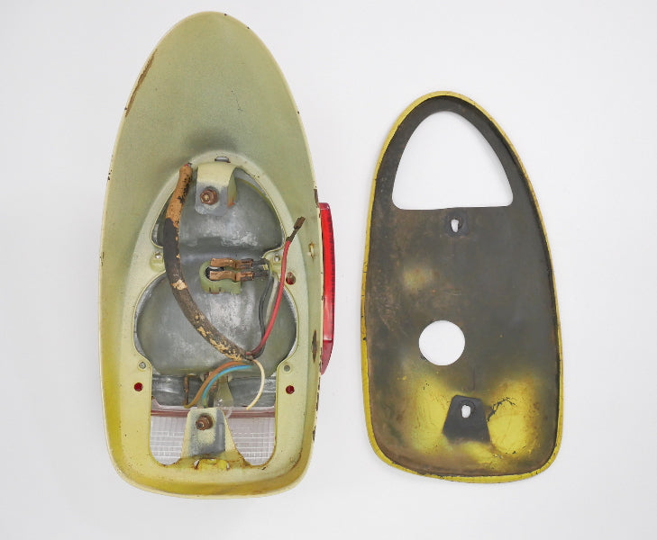 LH Tail Light Lamp & Lens Housing 71-72 VW Beetle Bug Aircooled Genuine OE Hella