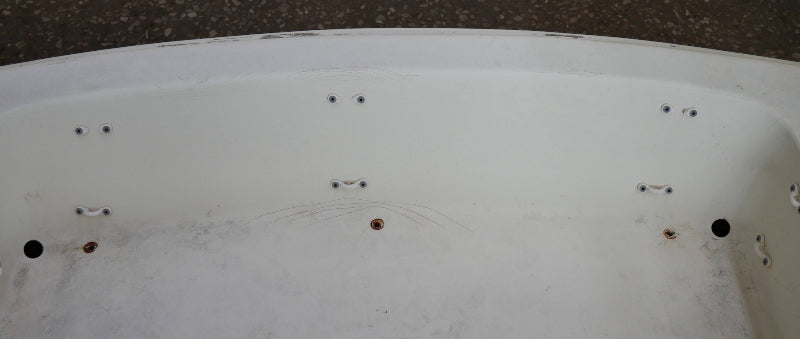 ASI Riviera Front Fiberglass Cargo Box 68-79 VW Bus Camper Bay Window Type 2