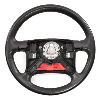 Leather Steering Wheel 96-99 VW Jetta Golf GTI Cabrio MK3 4 Spoke ~ Genuine