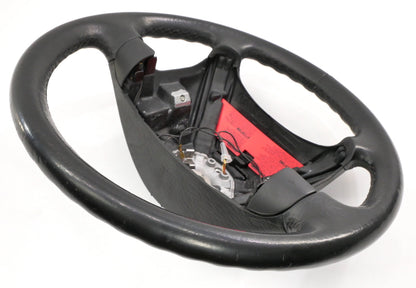 Leather Steering Wheel 96-99 VW Jetta Golf GTI Cabrio MK3 4 Spoke ~ Genuine