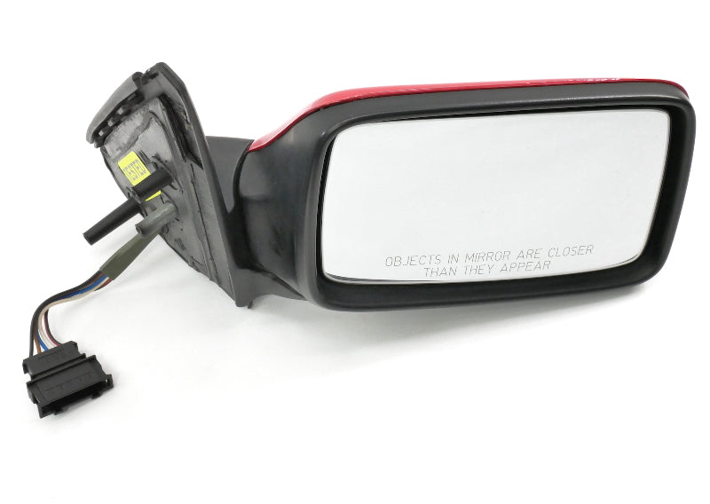 LH Exterior Side View Door Mirror 95-99 VW Cabrio MK3 LY3D Tornado Red - Genuine