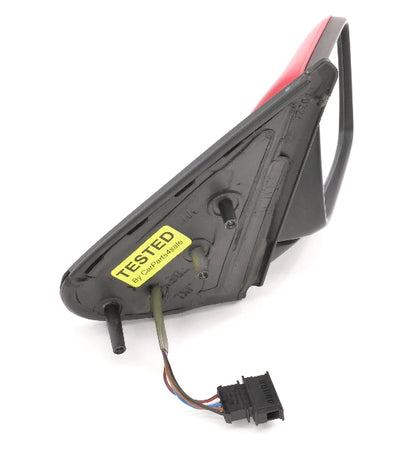 LH Exterior Side View Door Mirror 95-99 VW Cabrio MK3 LY3D Tornado Red - Genuine