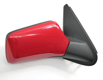 LH Exterior Side View Door Mirror 95-99 VW Cabrio MK3 LY3D Tornado Red - Genuine