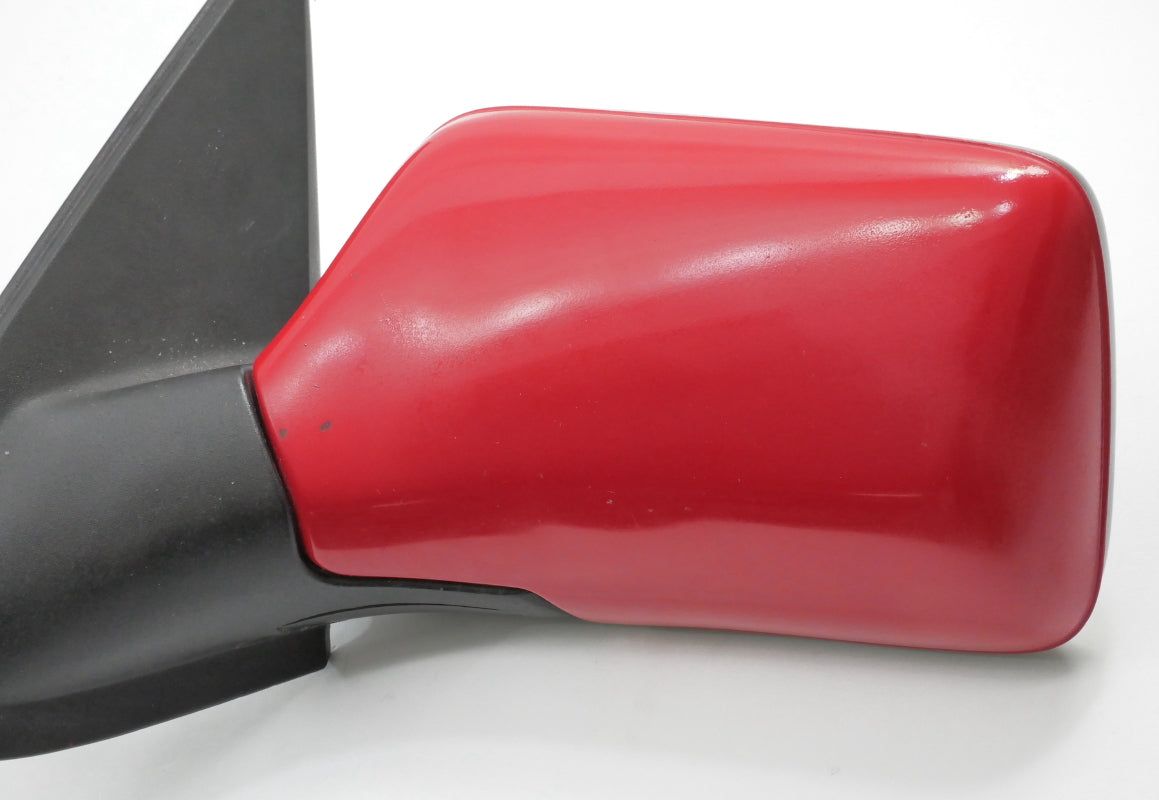 LH Exterior Side View Door Mirror 95-99 VW Cabrio MK3 LY3D Tornado Red - Genuine