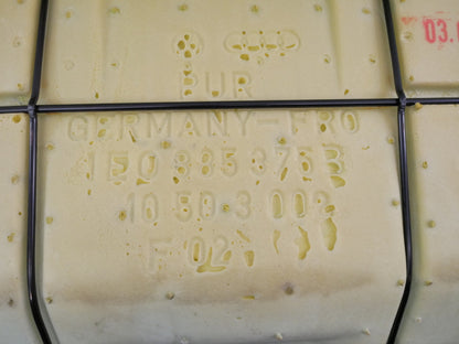 Black Leather Rear Seat 95-02 VW Cabrio MK3 MK3.5 - Genuine - 1E0 885 375 B