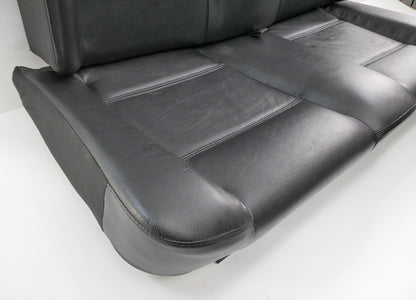 Black Leather Rear Seat 95-02 VW Cabrio MK3 MK3.5 - Genuine - 1E0 885 375 B