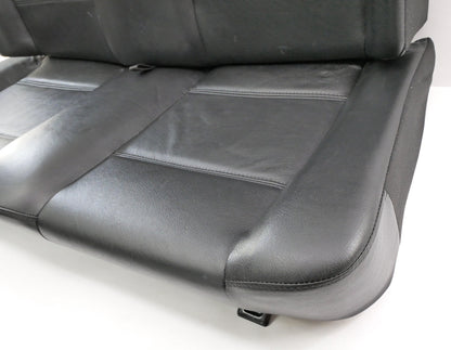 Black Leather Rear Seat 95-02 VW Cabrio MK3 MK3.5 - Genuine - 1E0 885 375 B